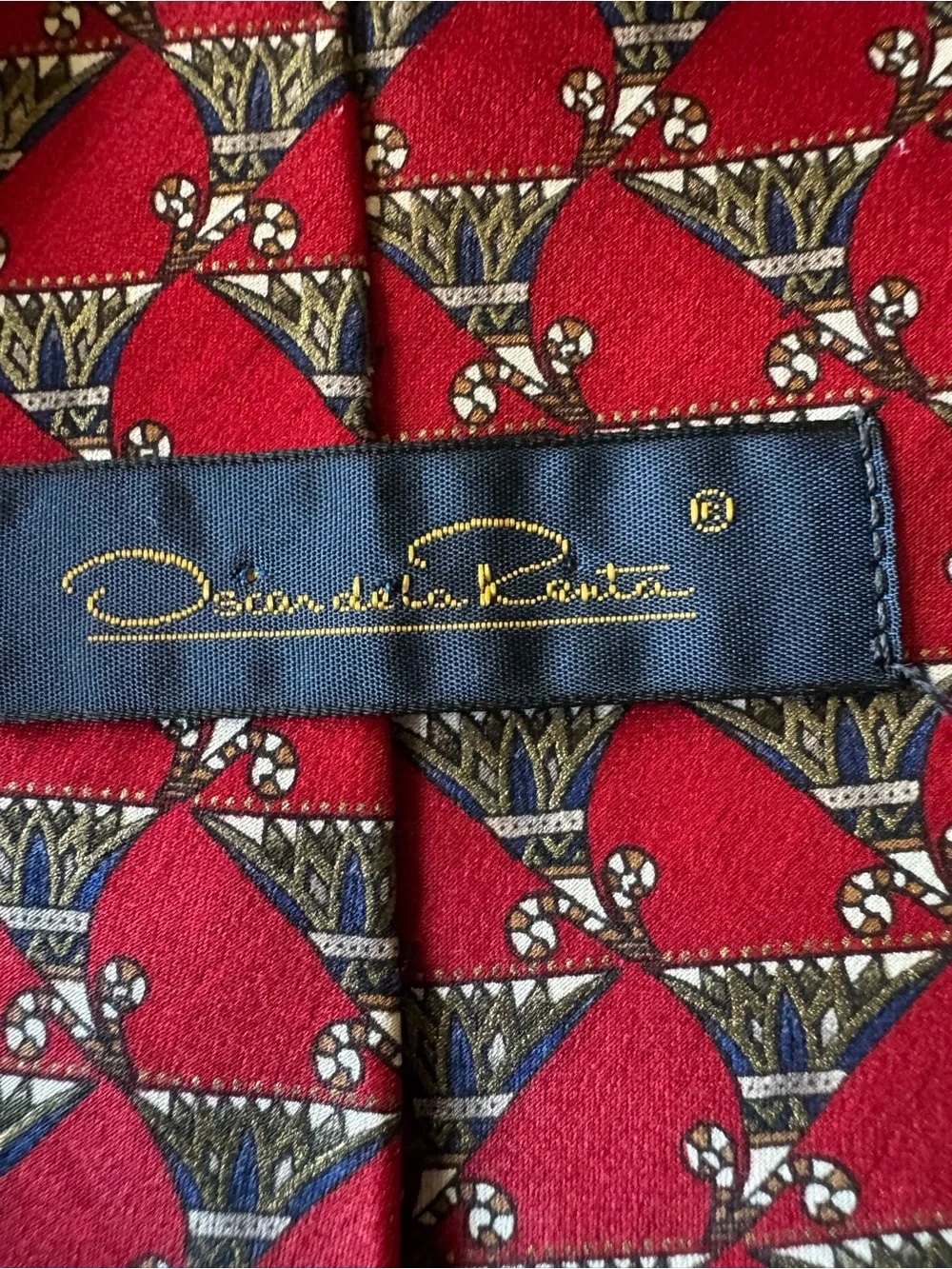 Oscar De La Renta Neckties 100% Silk Made in USA